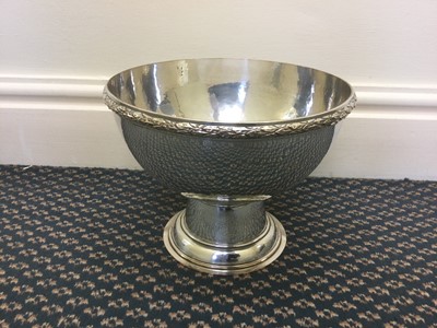 Lot 2091 - An Arts and Crafts Silver Plated Centrepiece...
