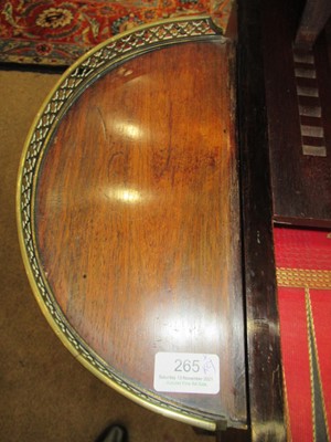 Lot 265 - A Regency Rosewood and Gilt Metal Mounted...