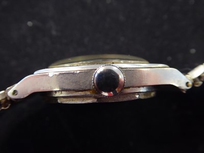Lot 2189 - A Stainless Steel Tonneau Shaped Wristwatch