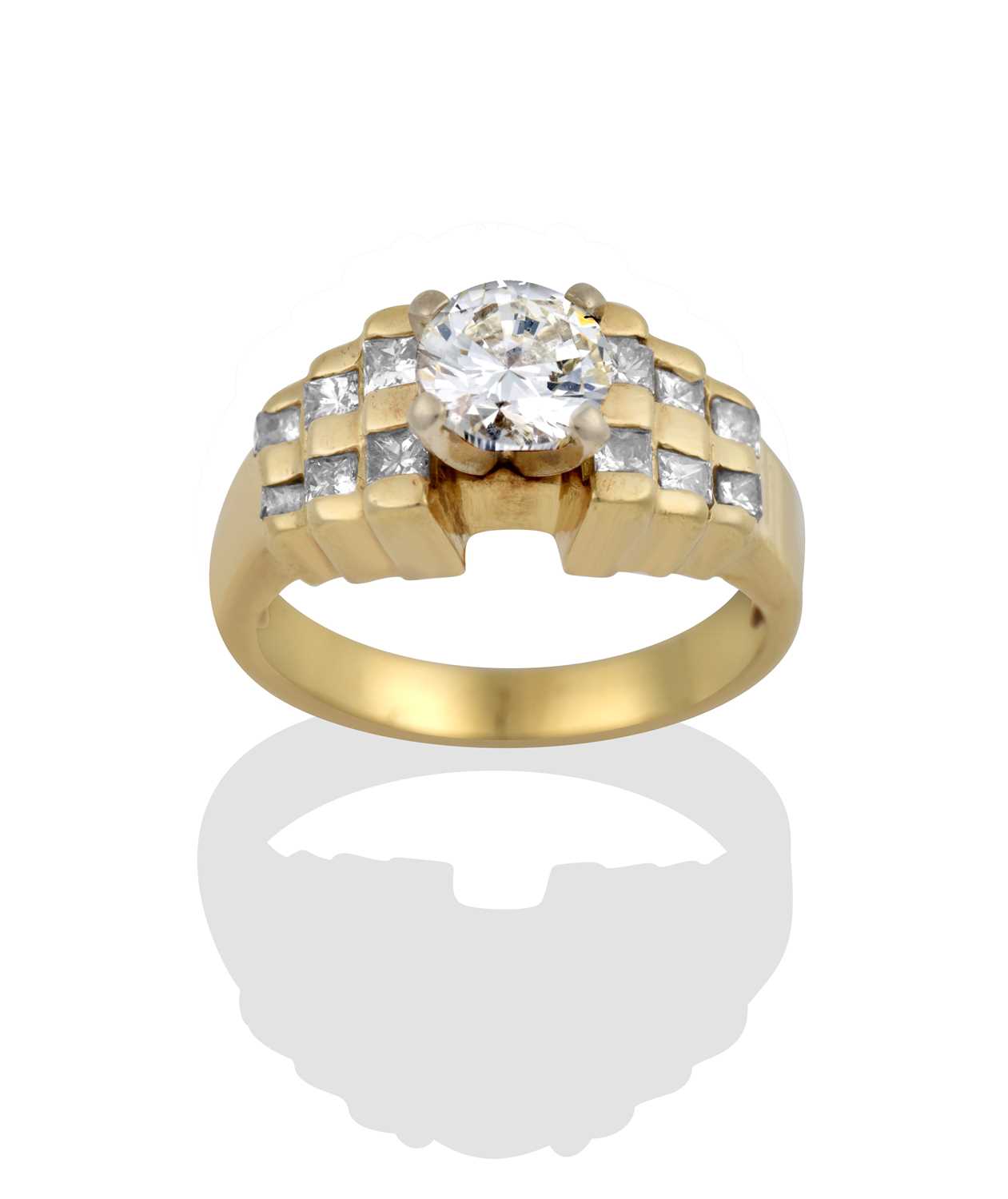 Lot 2393 - A Diamond Ring