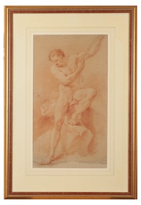 Lot 1008 - French School (17th century) Study of a male...