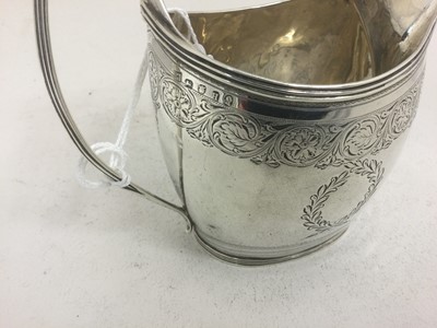 Lot 2008 - A George III Silver Teapot and Stand and an...