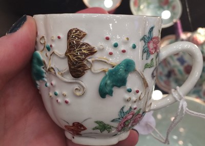 Lot 88 - A Pair of Chinese Porcelain Coffee Cups and...