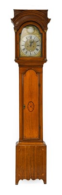 Lot 1101 - An Oak Eight Day Longcase Clock, signed John...