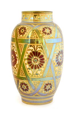 Lot 58 - A Pilkington's Royal Lancastrian Lustre Vase,...