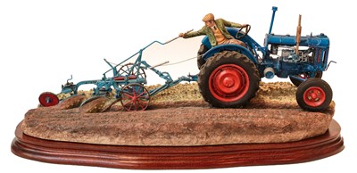 Lot 8 - Border Fine Arts 'At The Vintage' (Fordson E27N Tractor)