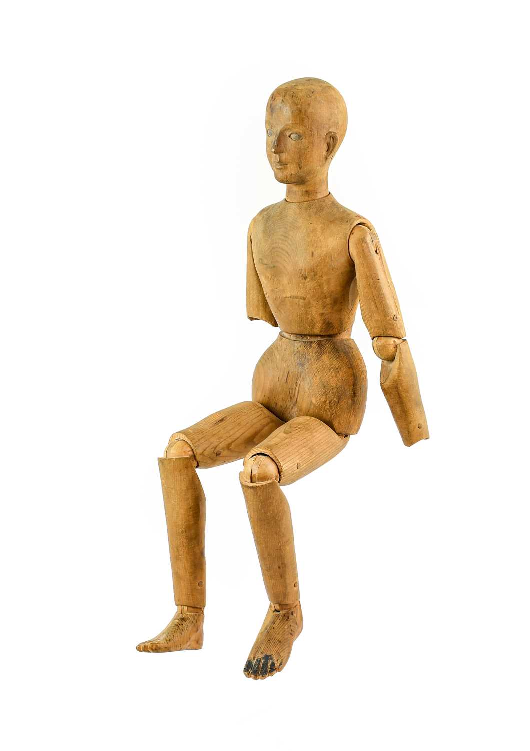 Lot 1046 - An Artist's Lay Figure, 19th century,...