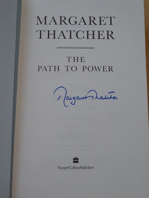 Lot 201 - Thatcher (Margaret). The Downing Street Years [and] The Path to Power, 1993-5, signed editions