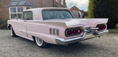 Lot 277 - 1960 Ford Rose PinkThunderbird (Rare Sunroof...