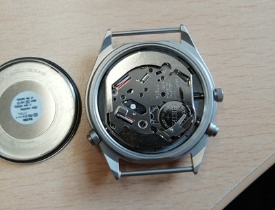 Lot 119 - A military style Seiko wristwatch with box
