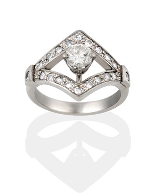 Lot 2420 - A Diamond Ring