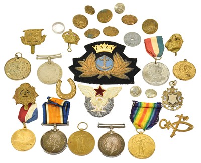 Lot 46 - A First World War Pair, awarded to 12994 PTE.J....