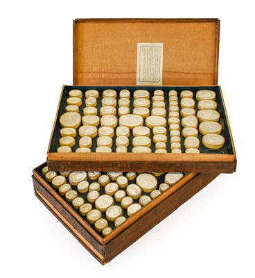 Lot 111 - A Set of 213 Plaster Intaglios, by Pietro...