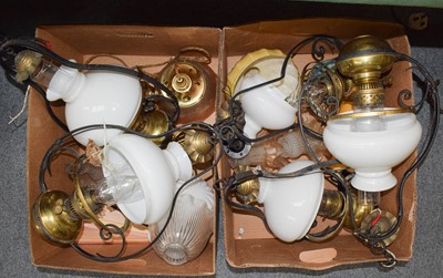 Lot 309 - Assorted early 20th century and later lighting...