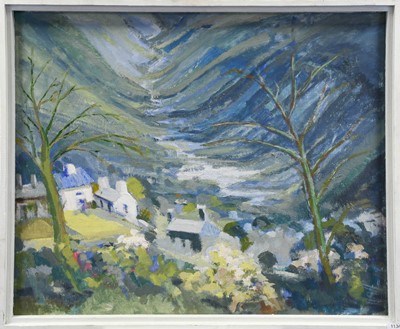 Lot 1134 - Mary Lord (b.1931) "Deep Valley" Signed,...
