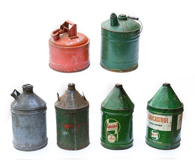 Lot 142 - Six Assorted Agriculture Fuel Cans, to include...
