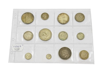 Lot 167 - 12 x Foreign Silver Coins comprising: USA...