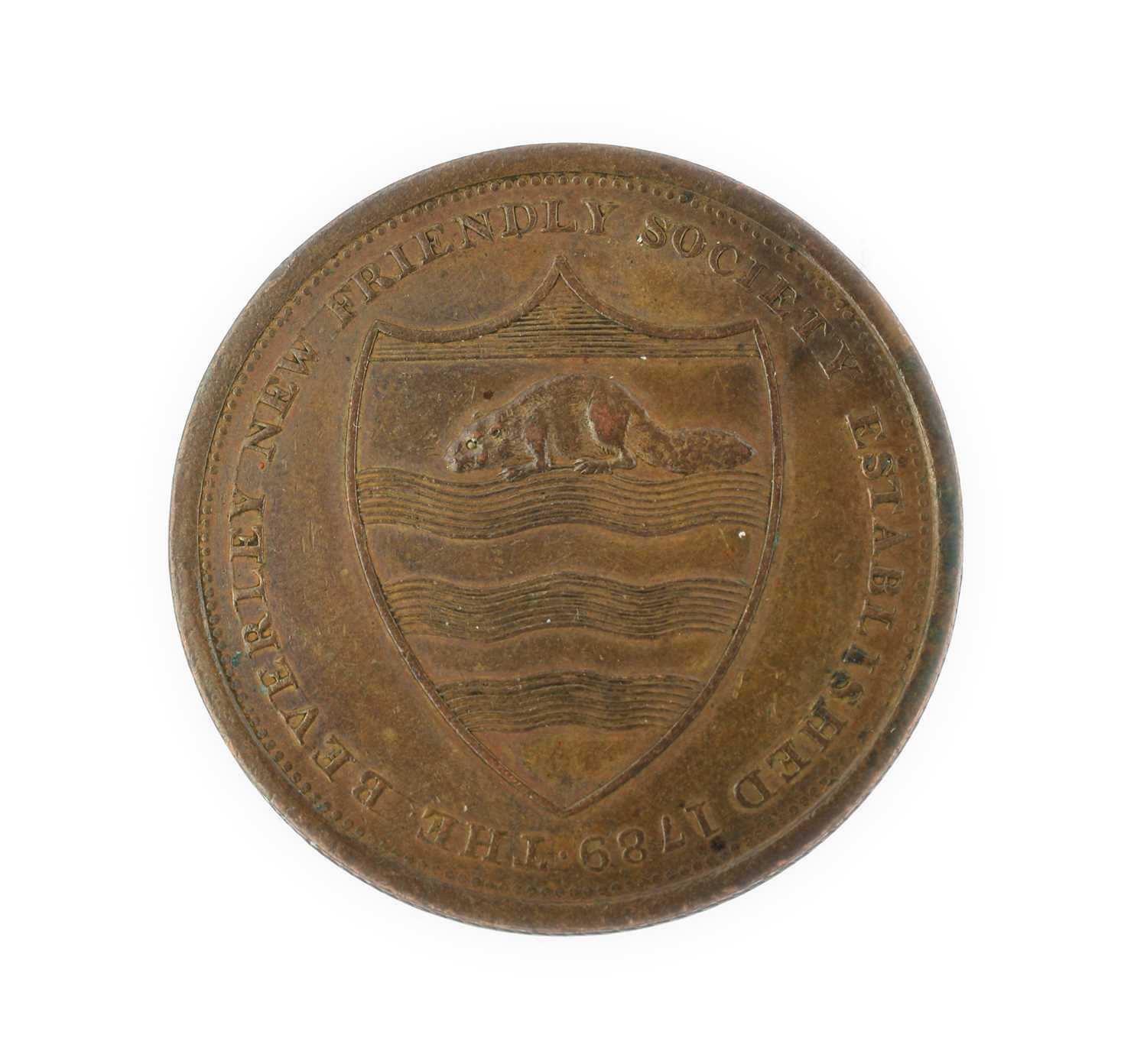 Lot 240 - Beverley 3d Copper Token 1813, obv. 'THE...