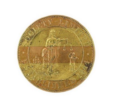 Lot 242 - Rochdale Equitable Pioneers, Brass & Copper £5...