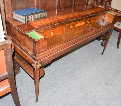 Lot 537 - An early 19th century inlaid mahogany...