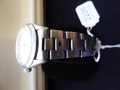 Lot 2226 - A Stainless Steel Automatic Centre Seconds...