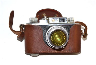 Lot 165 - Halina 35x camera with Anstigmet F3.5, 45mm lens