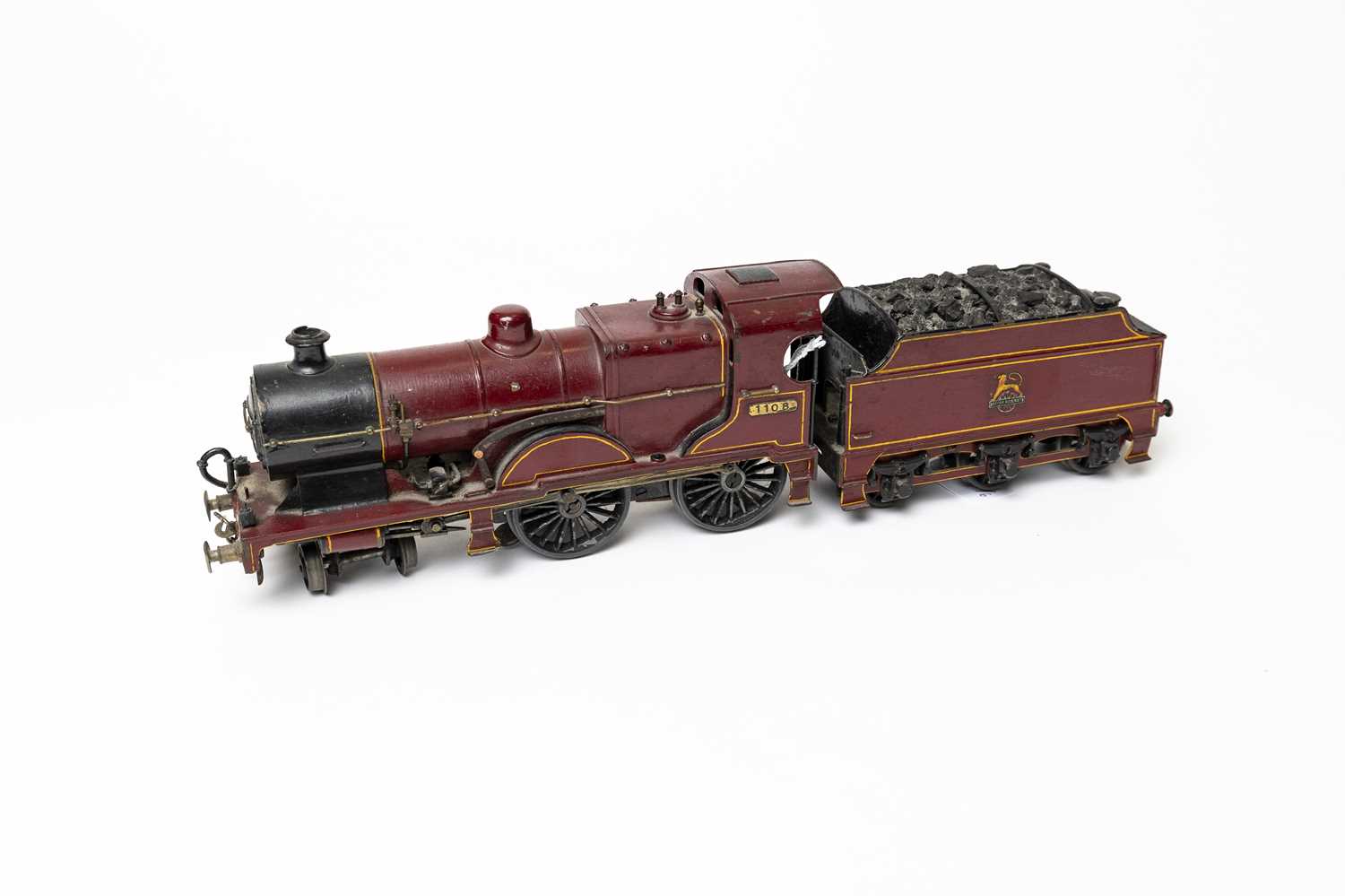 Lot 3318 - Kit/Scratch Built O Gauge 3-Rail Electric 4-4-0 Locomotive With Motor