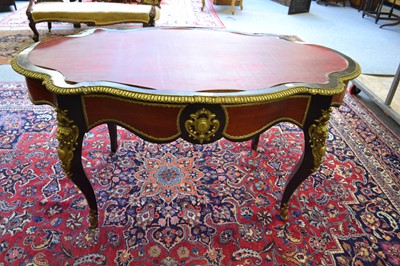 Lot 1113 - A Louis XIV Style Ebonised and Gilt Metal...