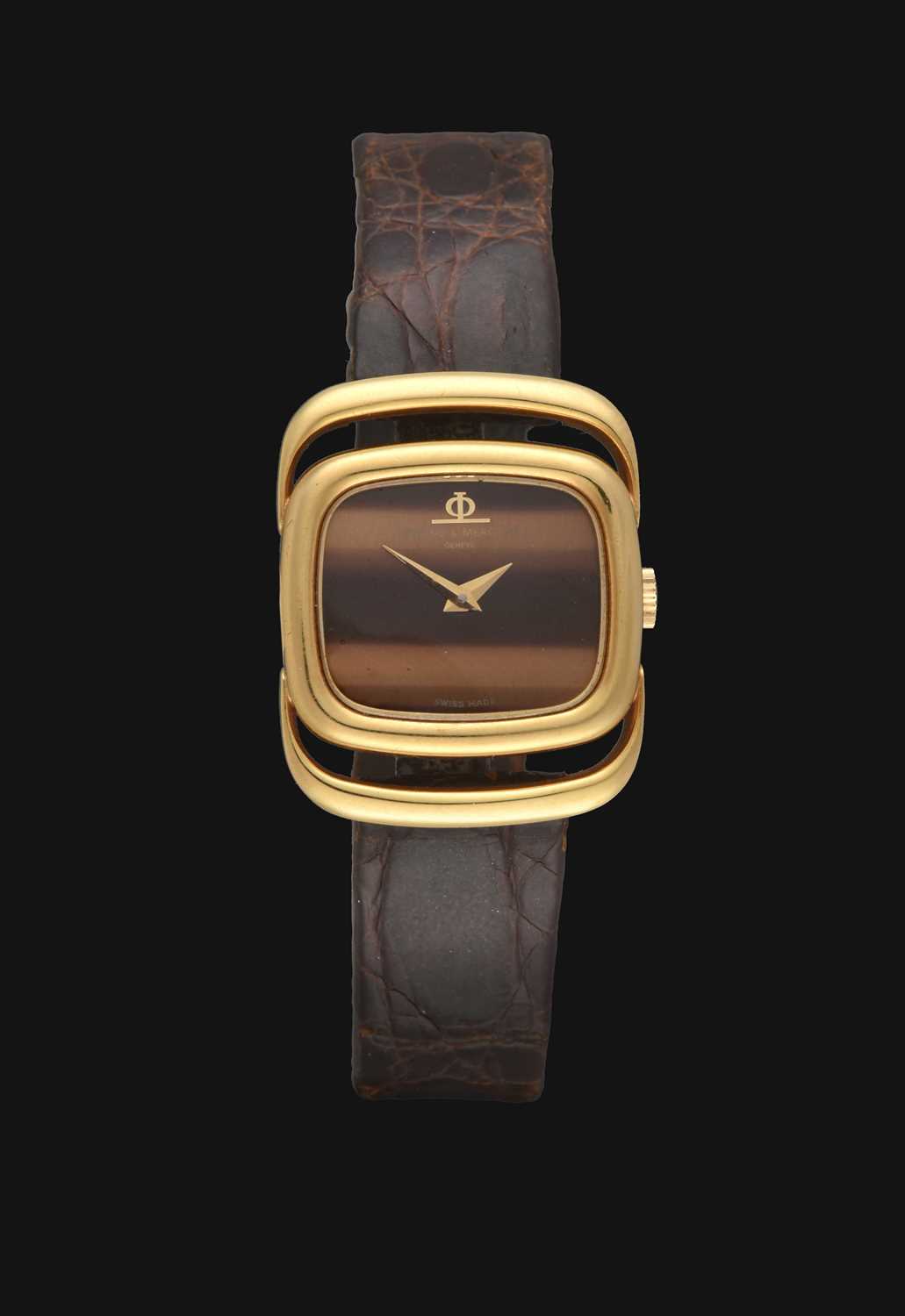 Lot 2153 - A Lady's 18 Carat Gold Wristwatch, signed...