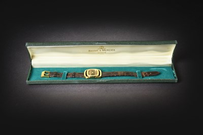 Lot 2153 - A Lady's 18 Carat Gold Wristwatch, signed...