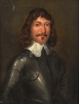 Lot 1111 - Manner of William Dobson (1611-1646) Portrait...