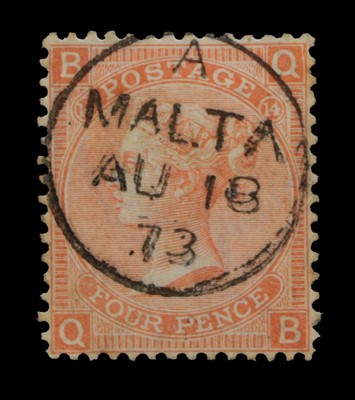 Lot 154 - Malta, GB used in