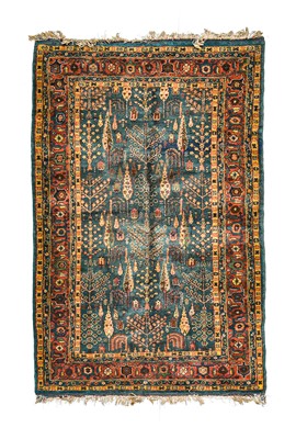 Lot 1130 - Unusual Rug Turkish or Indian, circa 1950 The...