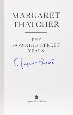 Lot 202 - Thatcher (Margaret). The Downing Street Years, 3 copies, 1st editions, 1993, all signed, & 4 others