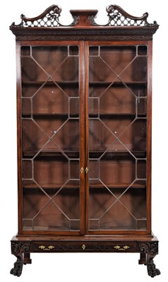 Lot 308 - A Victorian Mahogany Bookcase on Stand, 3rd...