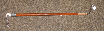Lot 127 - A late Victorian malacca hunting whip
