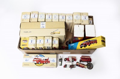 Lot 3421 - Corgi Fire Engines