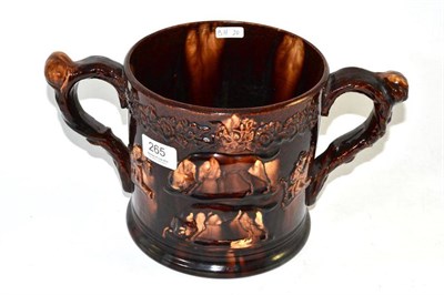 Lot 265 - Treacle glazed frog mug