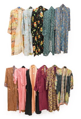 Lot 2026 - Assorted Early 20th Century Dressing Gowns and...