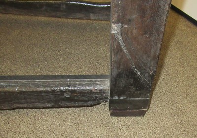 Lot 222 - A 17th Century Joined Oak Westmorland Wainscot...