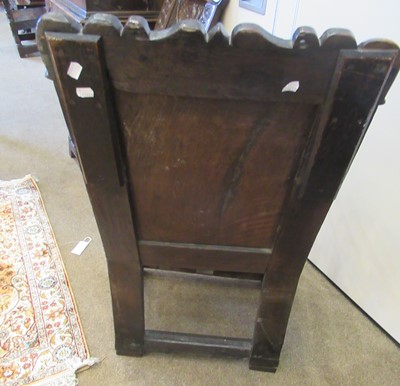 Lot 222 - A 17th Century Joined Oak Westmorland Wainscot...
