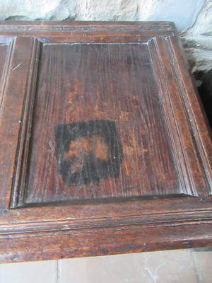 Lot 224 - A 17th Century Joined Oak Westmorland Chest,...