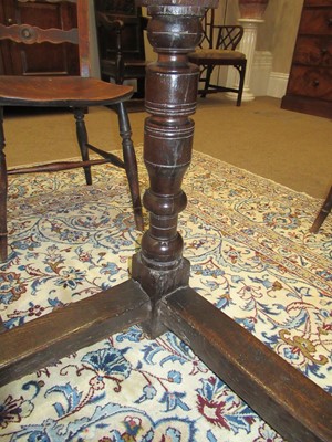 Lot 242 - A 17th Century Joined Oak Refectory Dining...