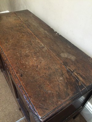 Lot 235 - A 17th Century Joined Oak Westmorland Chest,...