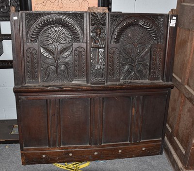 Lot 1249 - A carved panel