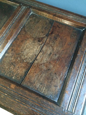 Lot 212 - A 17th Century Joined Westmorland Oak Chest,...