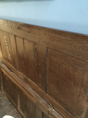 Lot 212 - A 17th Century Joined Westmorland Oak Chest,...