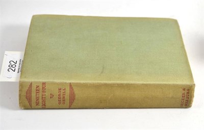 Lot 282 - Orwell (George), Nineteen Eighty-Four, 1949, Secher & Warburg, first edition, original cloth...