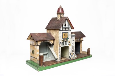 Lot 355 - Wooden Farmhouse with dovecote, two opening...