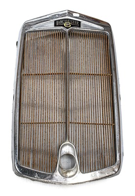 Lot 143 - A Chromed Grille from a Lanchester Model 12?,...